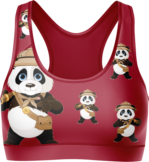Explorer Panda Crop Top - fungear.com.au