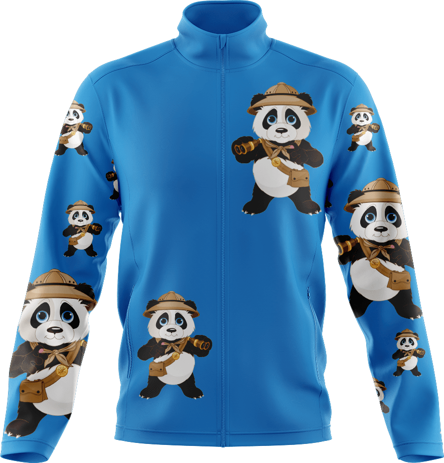 Explorer Panda Full Zip Track Jacket