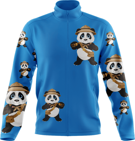 Explorer Panda Full Zip Track Jacket - fungear.com.au