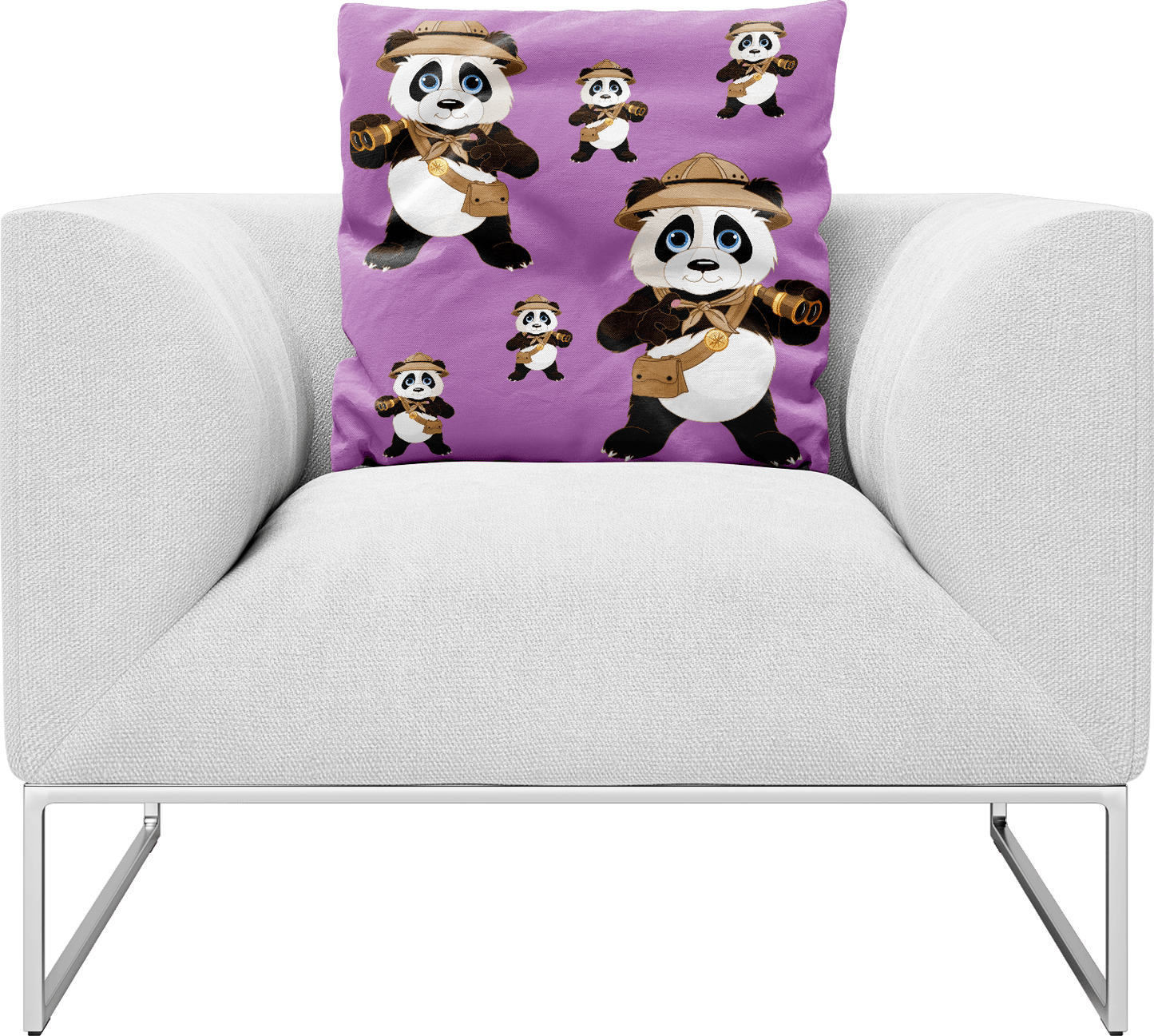 Explorer Panda Pillows Cushions - fungear.com.au