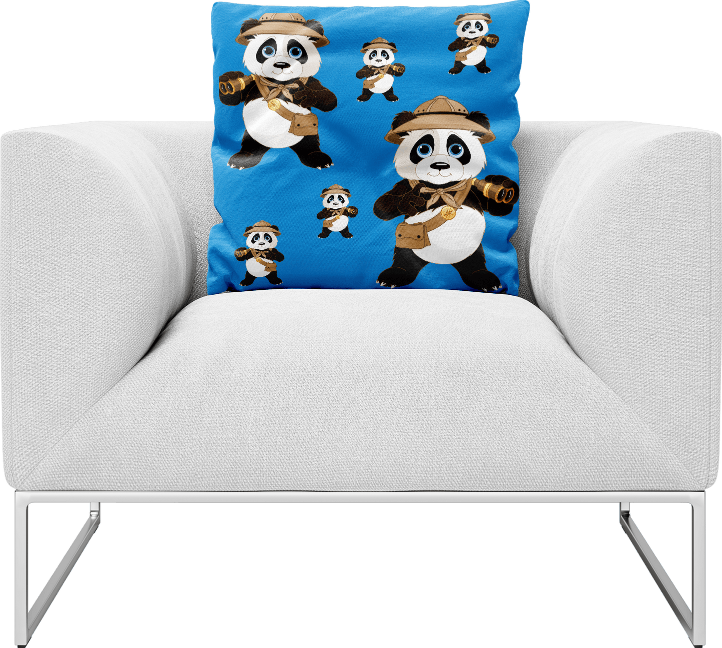 Explorer Panda Pillows Cushions - fungear.com.au