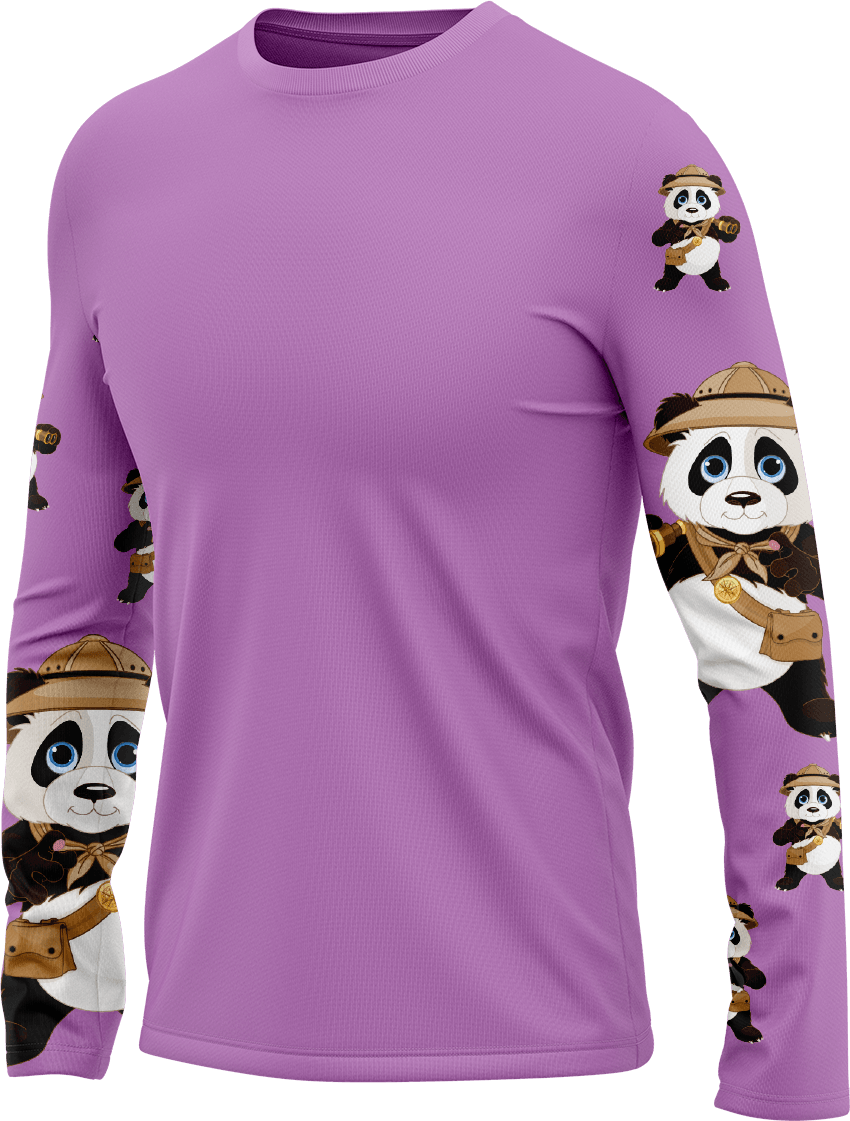 Explorer Panda Rash T-Shirt Long Sleeve - fungear.com.au