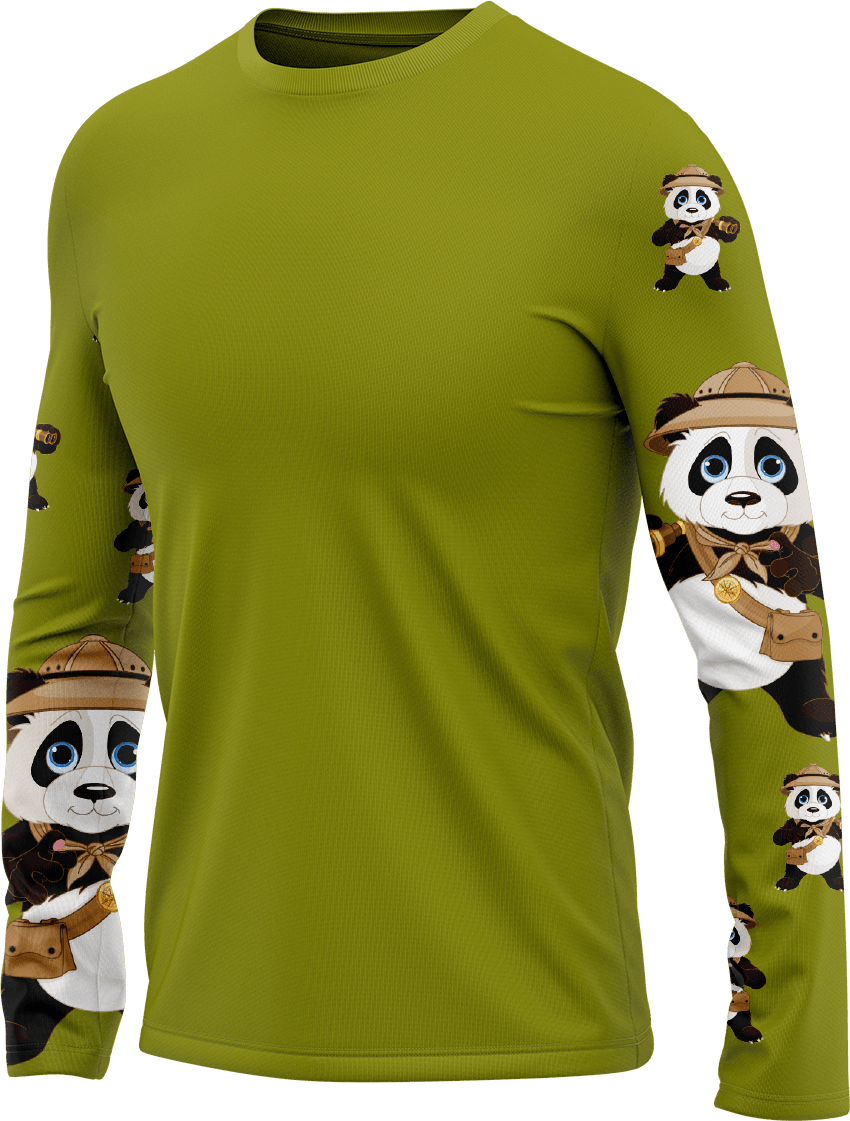 Explorer Panda Rash T-Shirt Long Sleeve - fungear.com.au