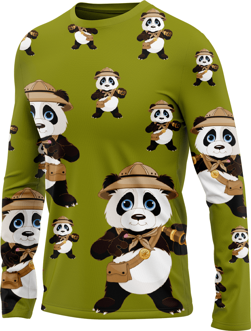 Explorer Panda Rash T-Shirt Long Sleeve - fungear.com.au