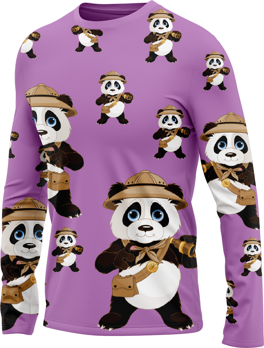 Explorer Panda Rash T-Shirt Long Sleeve - fungear.com.au