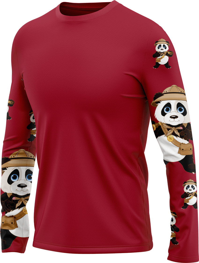 Explorer Panda Rash T-Shirt Long Sleeve - fungear.com.au