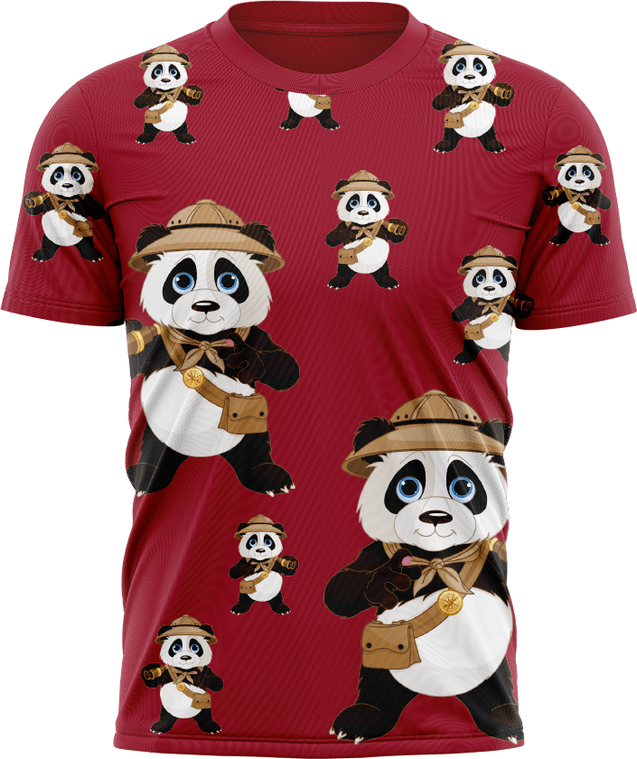 Explorer Panda T shirts - fungear.com.au