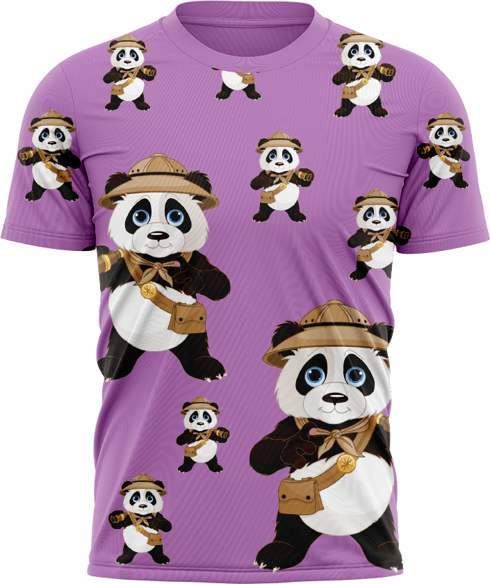 Explorer Panda T shirts - fungear.com.au
