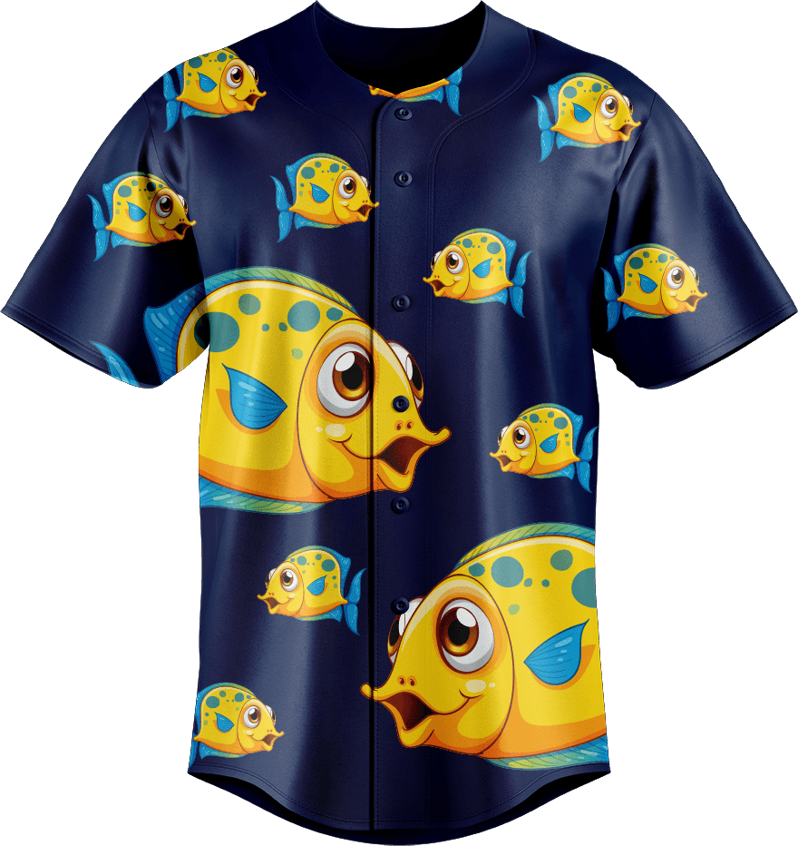 Fish out of water Baseball Jerseys - fungear.com.au