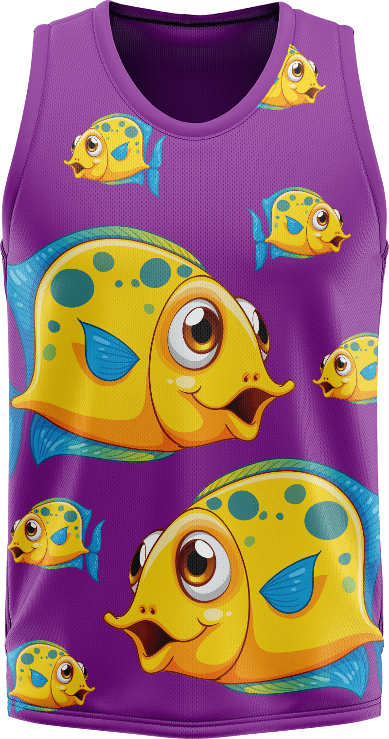 Fish Out Of Water Basketball Jersey - fungear.com.au