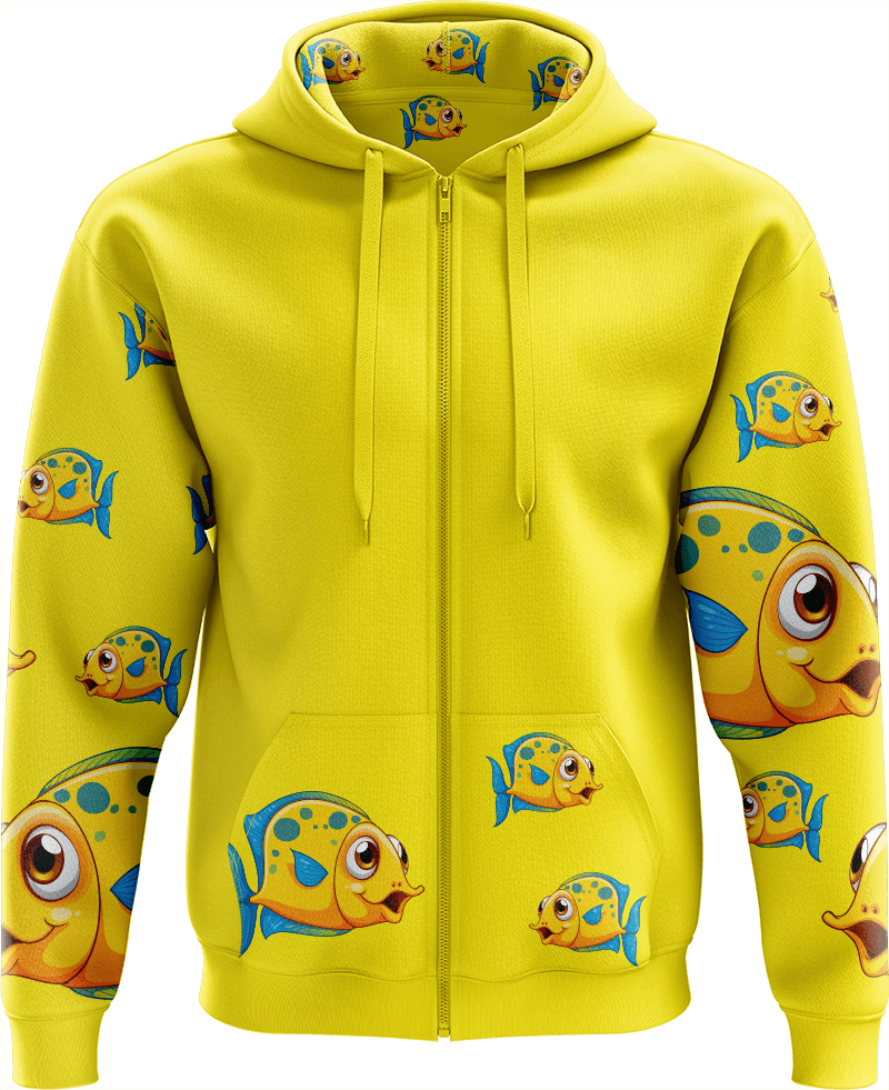Fish out of Water Full Zip Hoodies Jacket - fungear.com.au