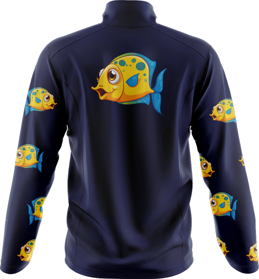 Fish Out Of Water Full Zip Track Jacket - fungear.com.au