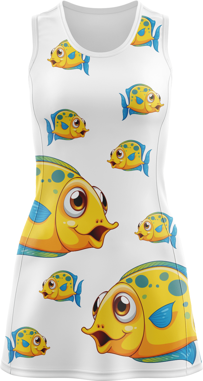 Fish Out Of Water Ladies Mini Dress - fungear.com.au