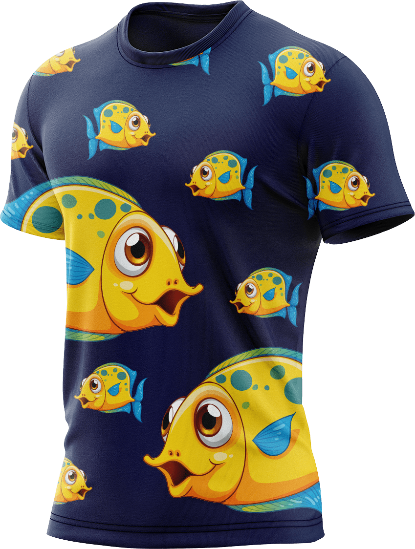 Fish Out Of Water Rash T-Shirt Short Sleeve - fungear.com.au