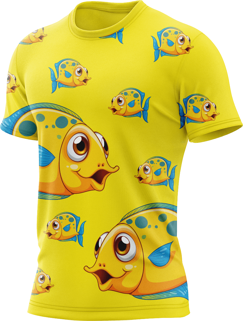 Fish Out Of Water Rash T-Shirt Short Sleeve - fungear.com.au
