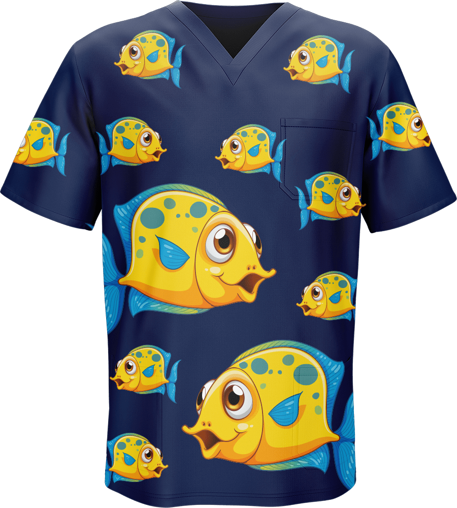 Fish Out of Water Scrubs - fungear.com.au