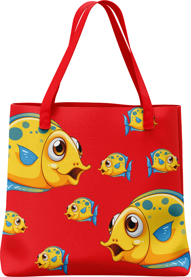 Fish Out Of Water Tote Bag - fungear.com.au