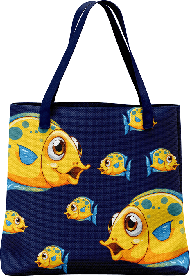Fish Out Of Water Tote Bag - fungear.com.au
