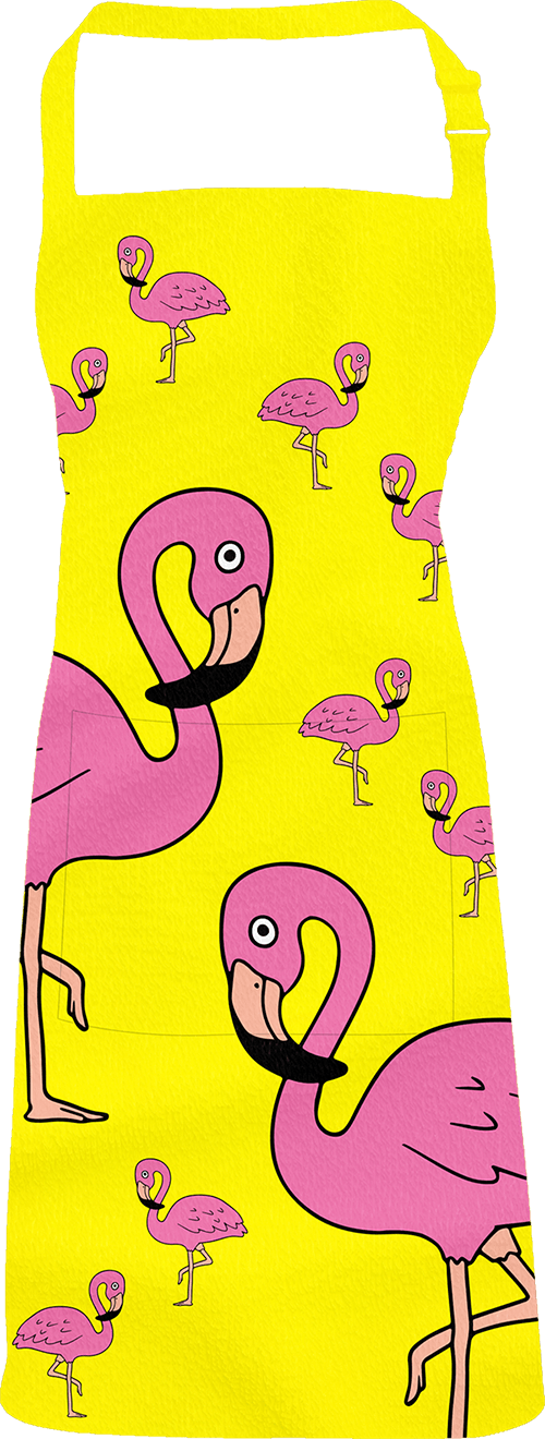 Flamingo Apron - fungear.com.au