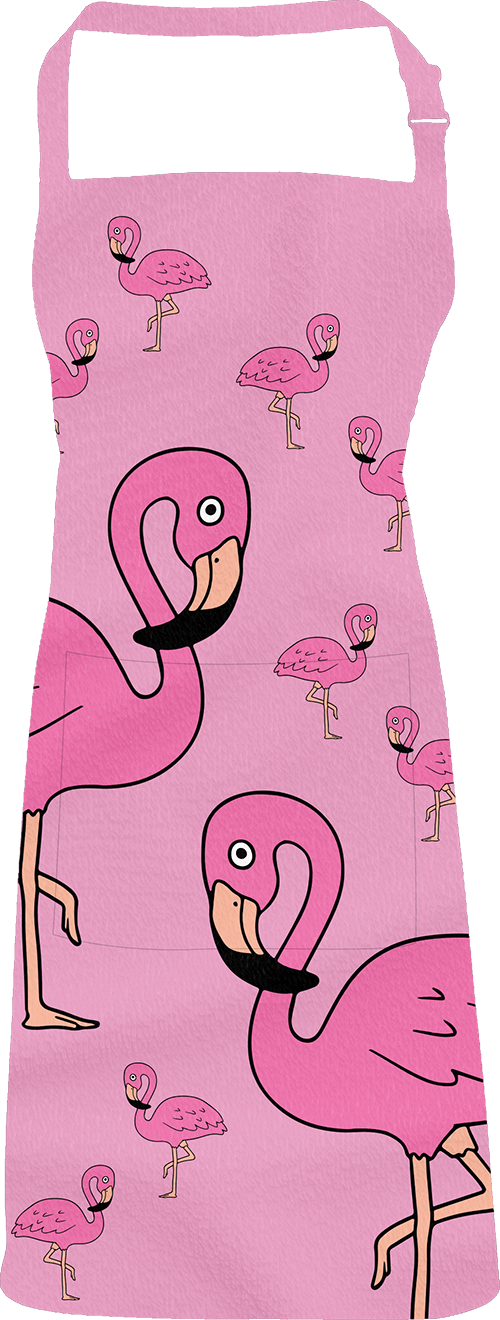 Flamingo Apron - fungear.com.au
