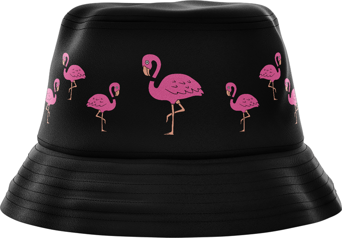 Flamingo Bucket Hats - fungear.com.au