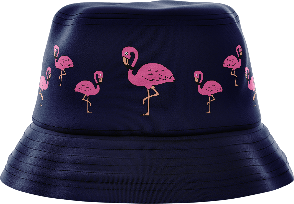 Flamingo Bucket Hats - fungear.com.au