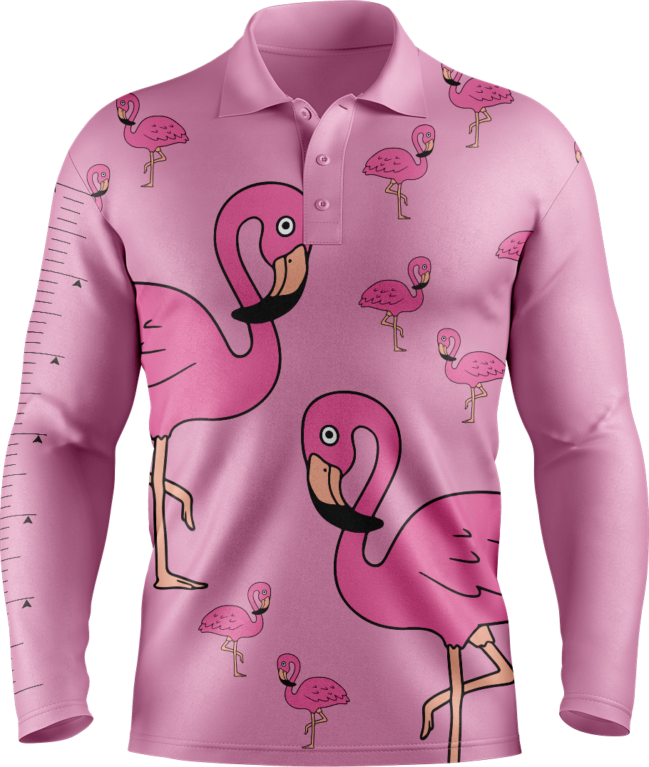 Flamingo Fishing Shirts - fungear.com.au