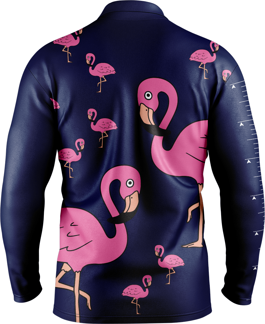 Flamingo Fishing Shirts - fungear.com.au