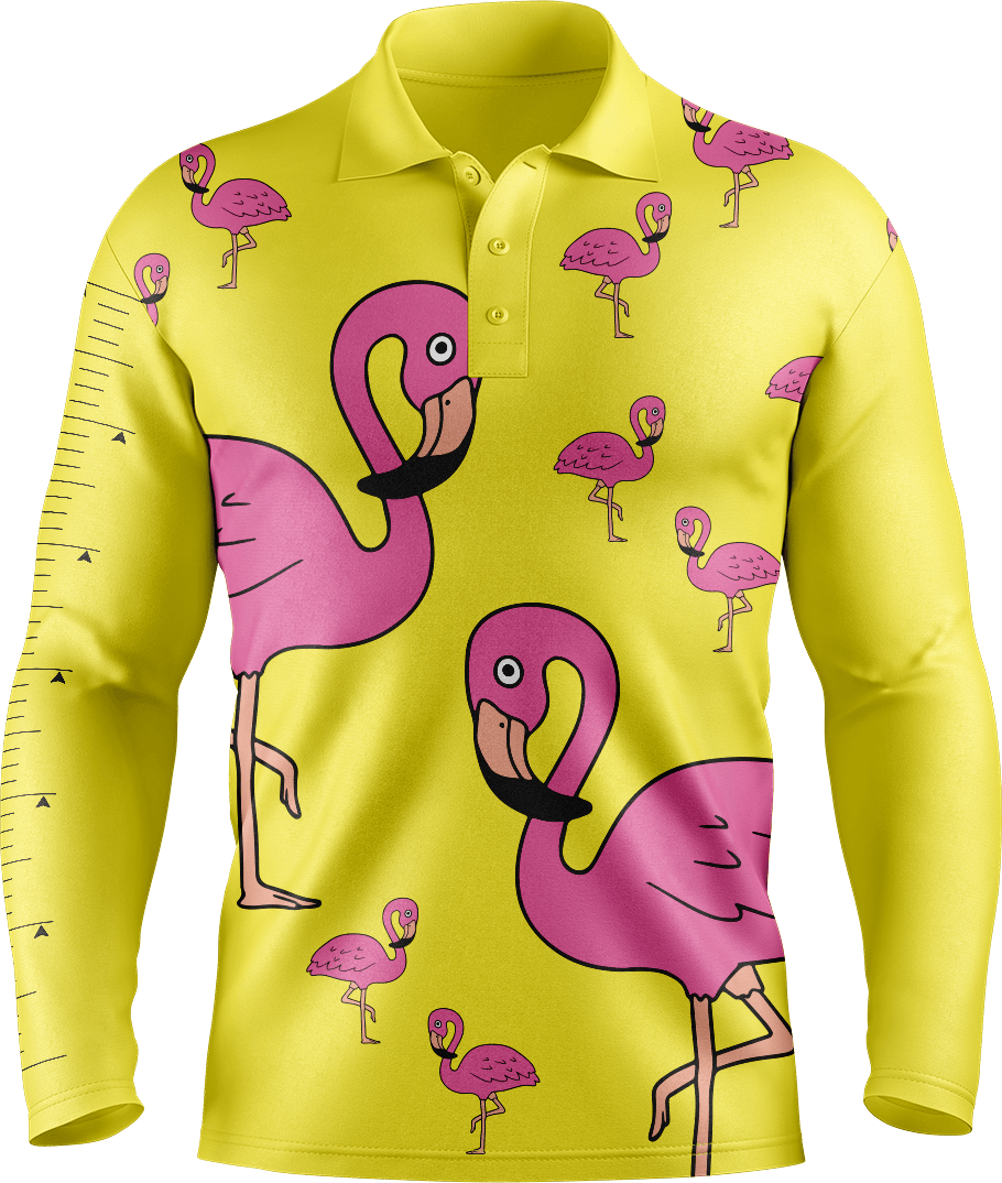 Flamingo Fishing Shirts - fungear.com.au