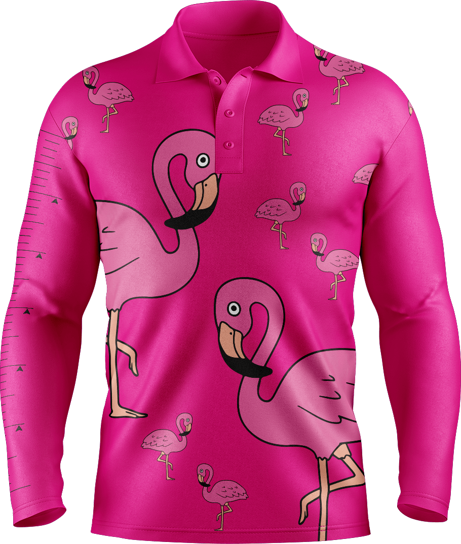 Flamingo Fishing Shirts - fungear.com.au