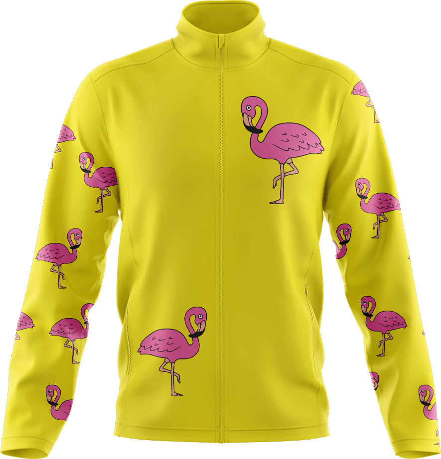 Flamingo Full Zip Track Jacket - fungear.com.au