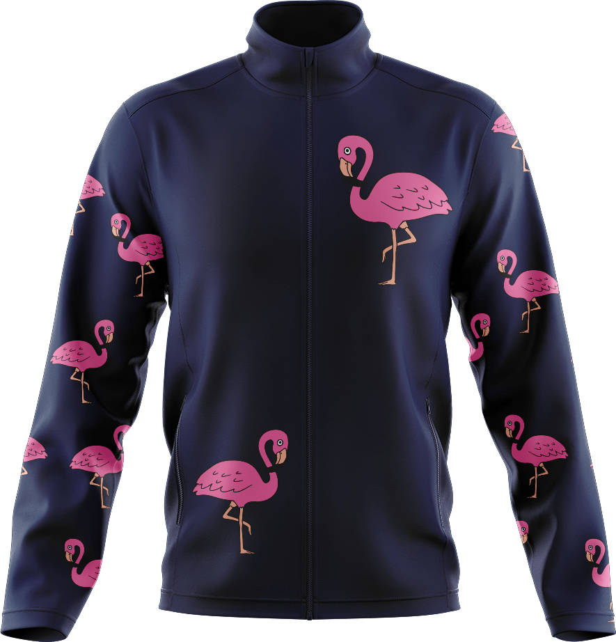 Flamingo Full Zip Track Jacket - fungear.com.au