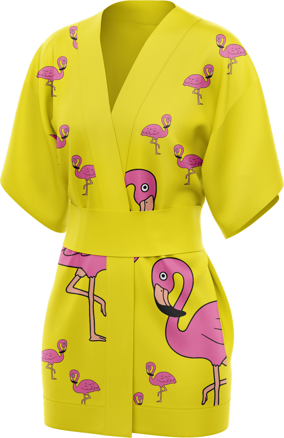 Flamingo Kimono - fungear.com.au
