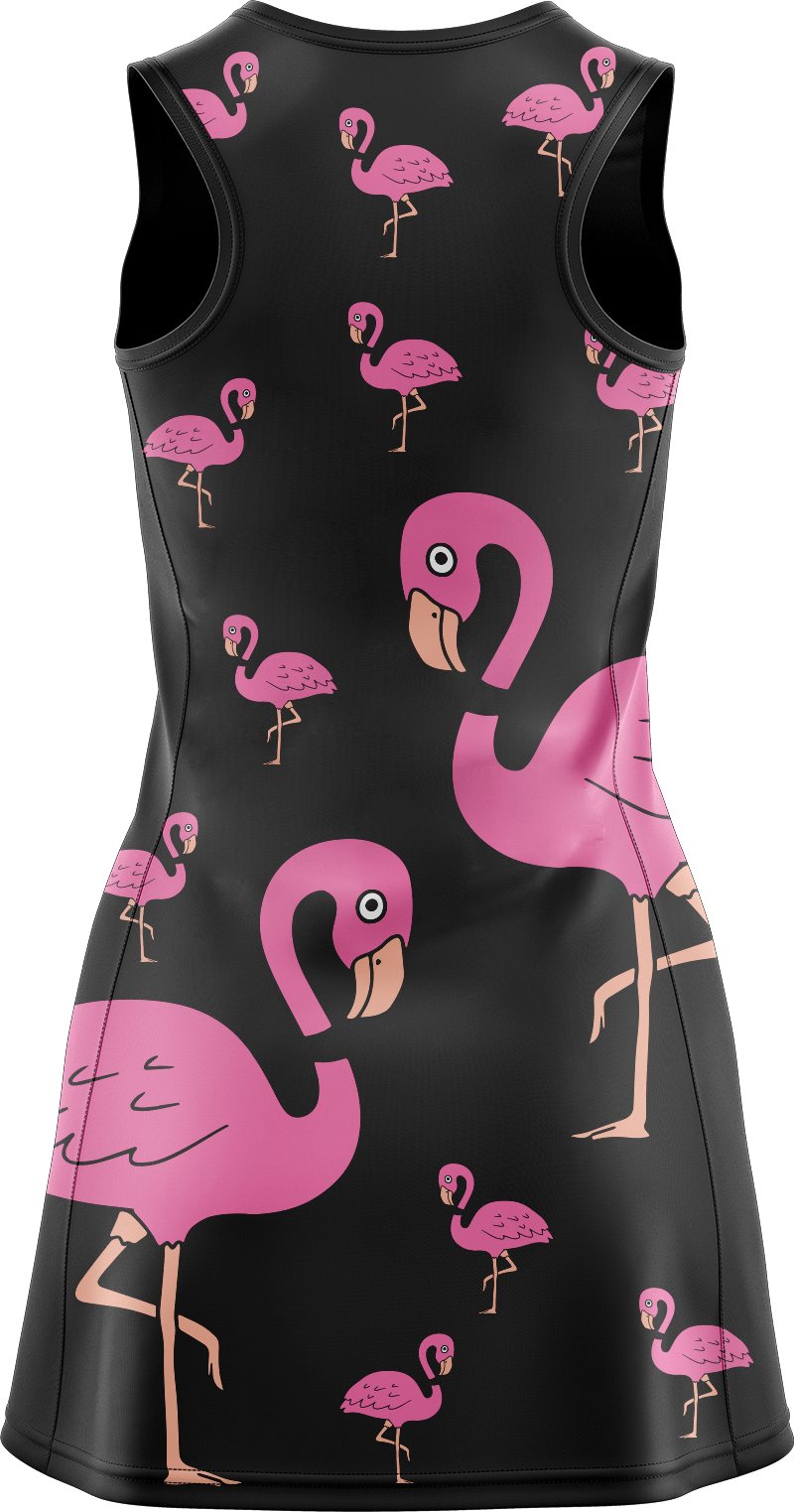 Flamingo Ladies Mini Dress - fungear.com.au