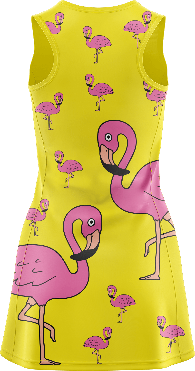 Flamingo Ladies Mini Dress - fungear.com.au