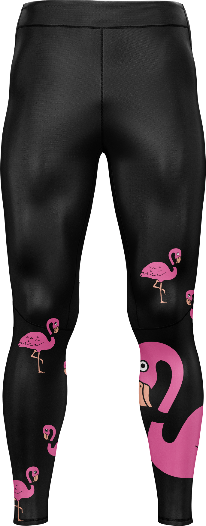 Flamingo tights 3/4 or full length - fungear.com.au