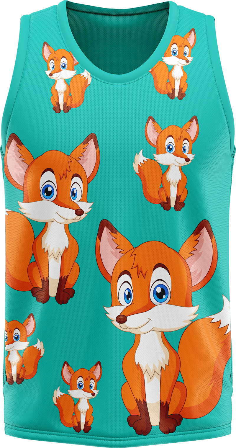 Fox Basketball Jersey - fungear.com.au