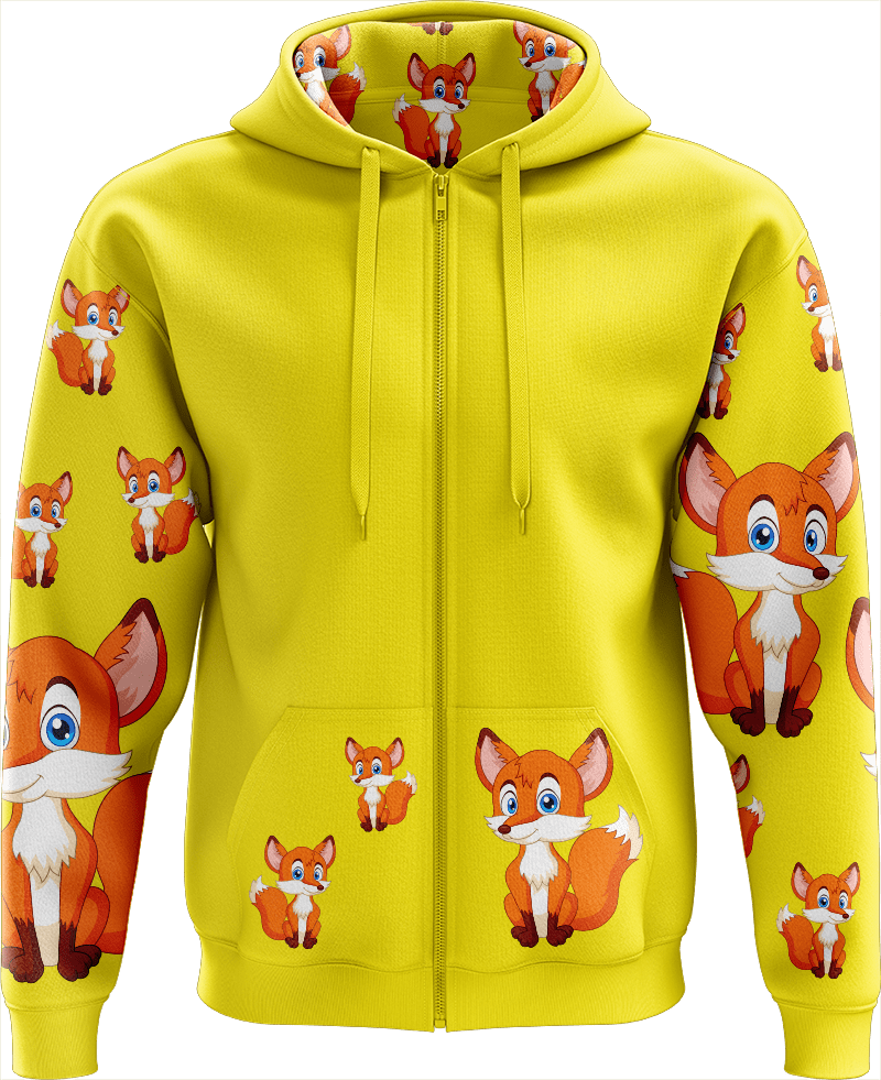 Fox Full Zip Hoodies Jacket - fungear.com.au