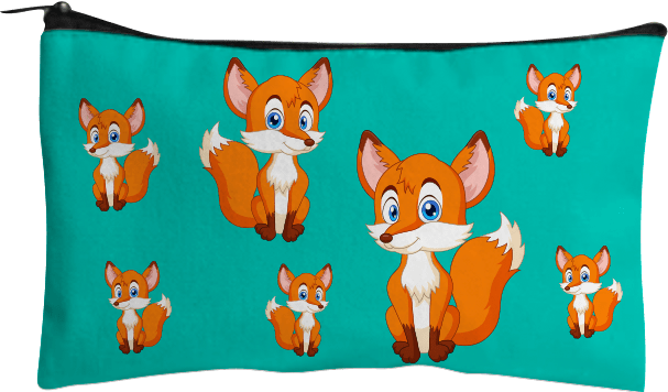 Fox Jumbo Pencil Case - fungear.com.au