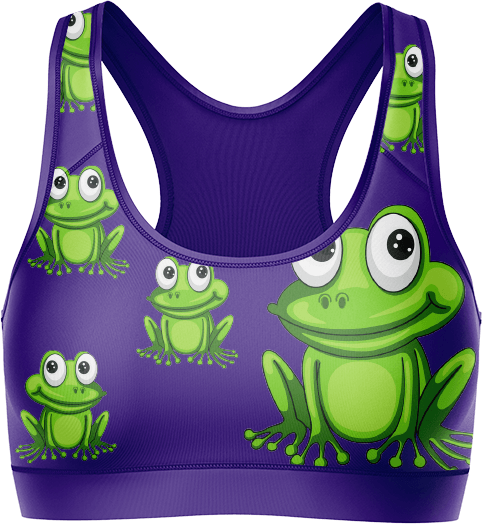 Freaky Frog Crop Top - fungear.com.au