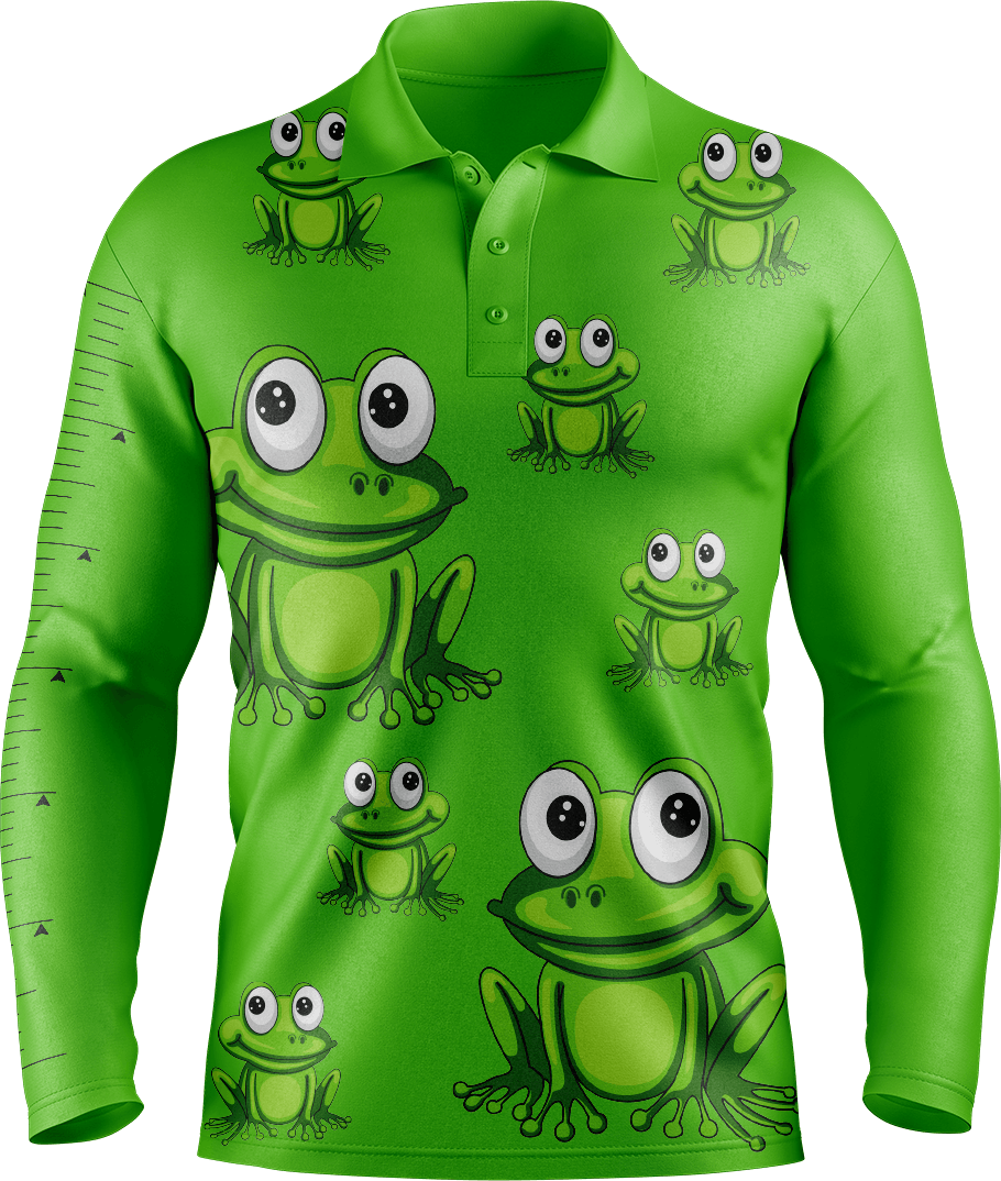 Freaky Frog Fishing Shirts - fungear.com.au
