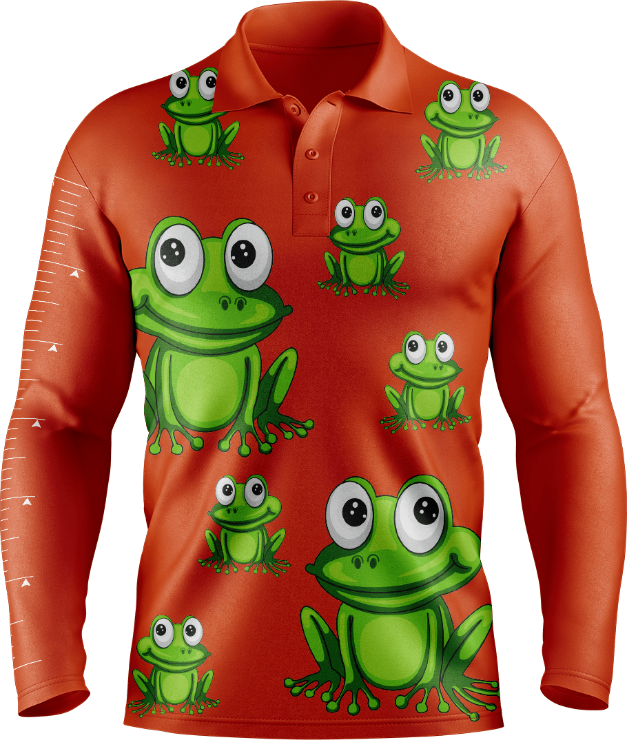 Freaky Frog Fishing Shirts - fungear.com.au
