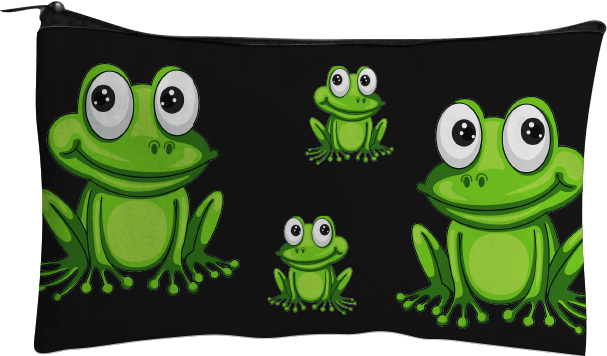 Freaky Frog Jumbo Pencil Case - fungear.com.au