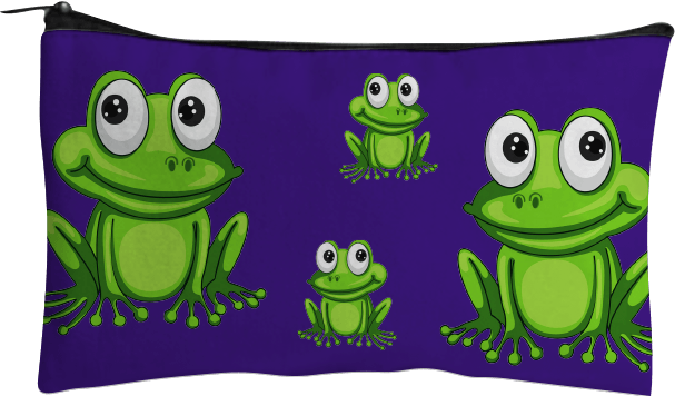 Freaky Frog Jumbo Pencil Case - fungear.com.au