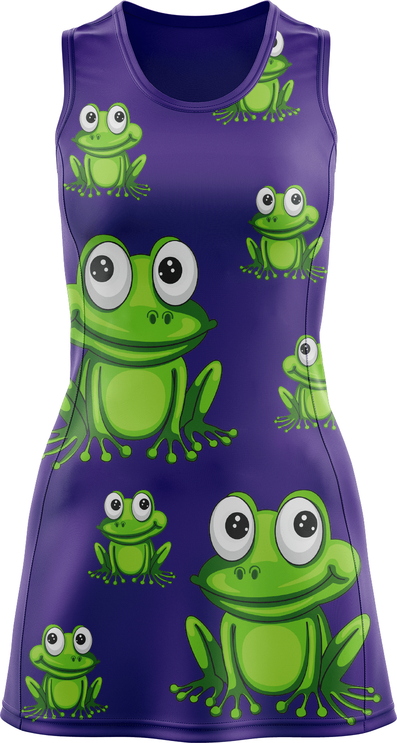 Freaky Frog Ladies Mini Dress - fungear.com.au
