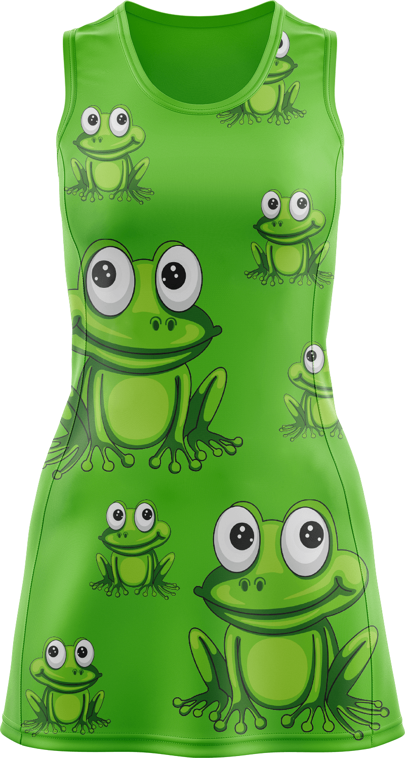 Freaky Frog Ladies Mini Dress - fungear.com.au