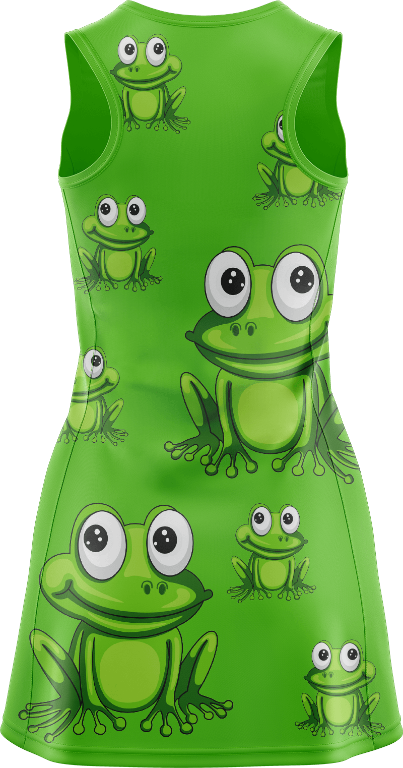 Freaky Frog Ladies Mini Dress - fungear.com.au