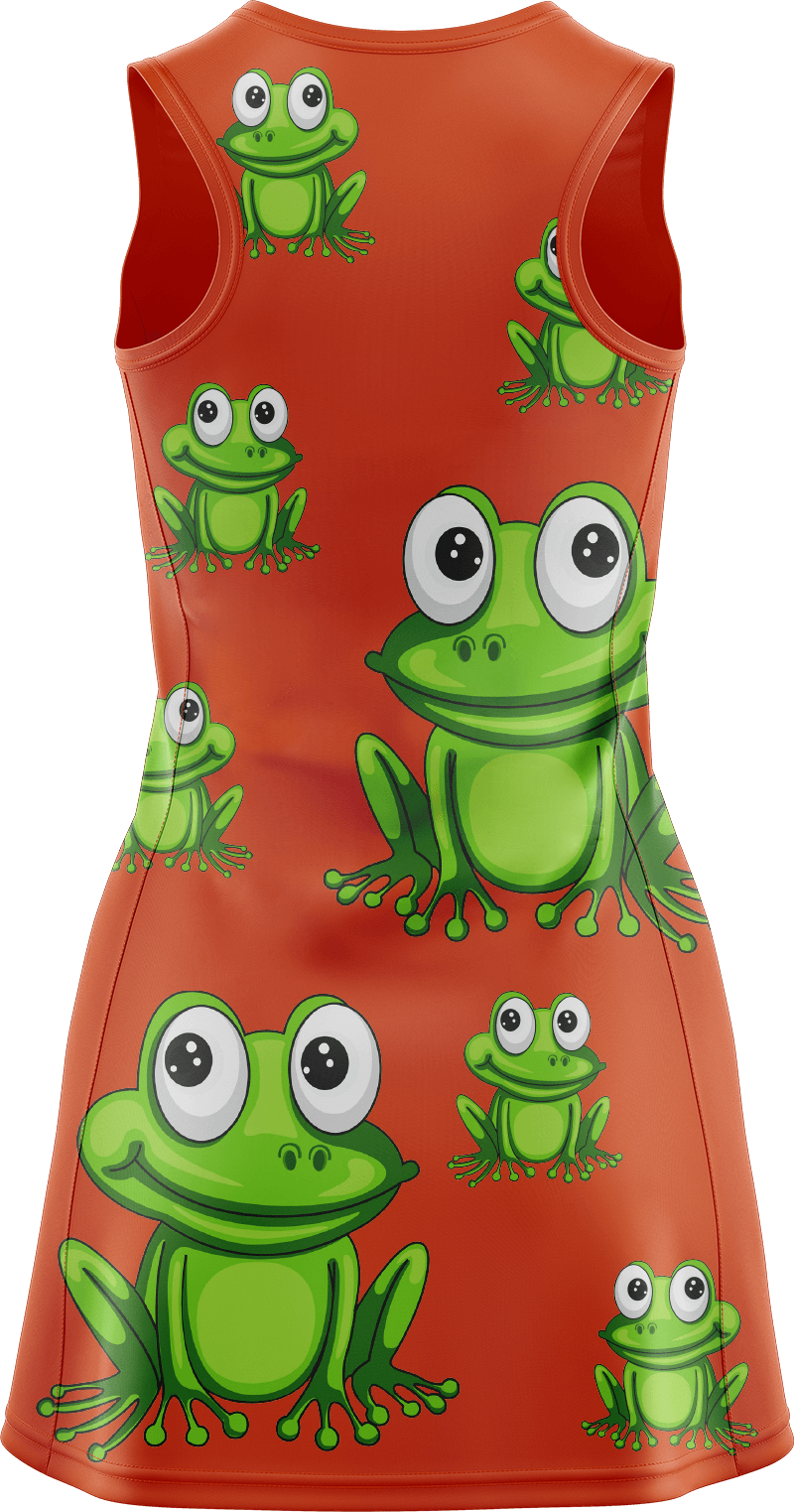 Freaky Frog Ladies Mini Dress - fungear.com.au
