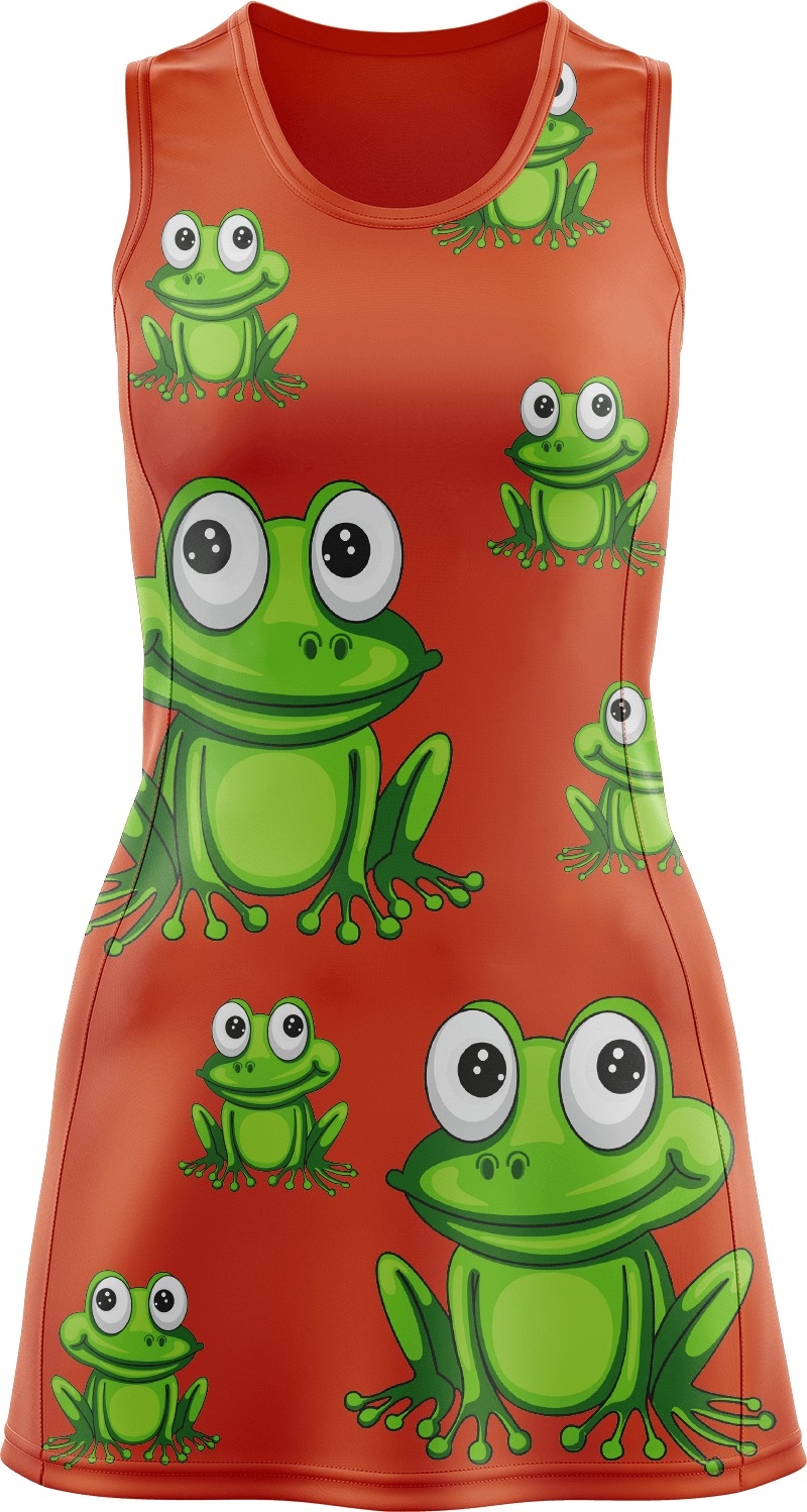 Freaky Frog Ladies Mini Dress - fungear.com.au