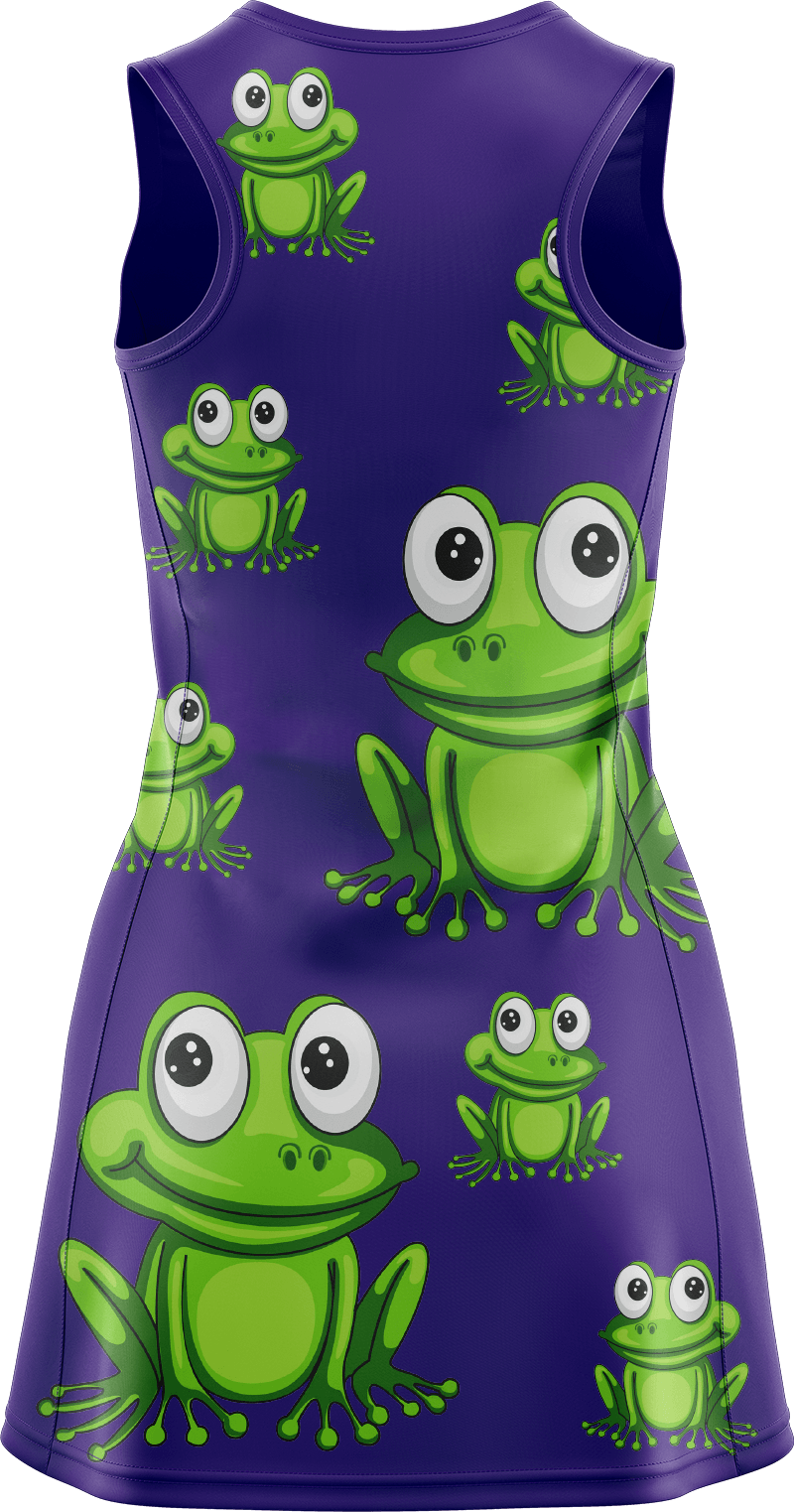 Freaky Frog Ladies Mini Dress - fungear.com.au